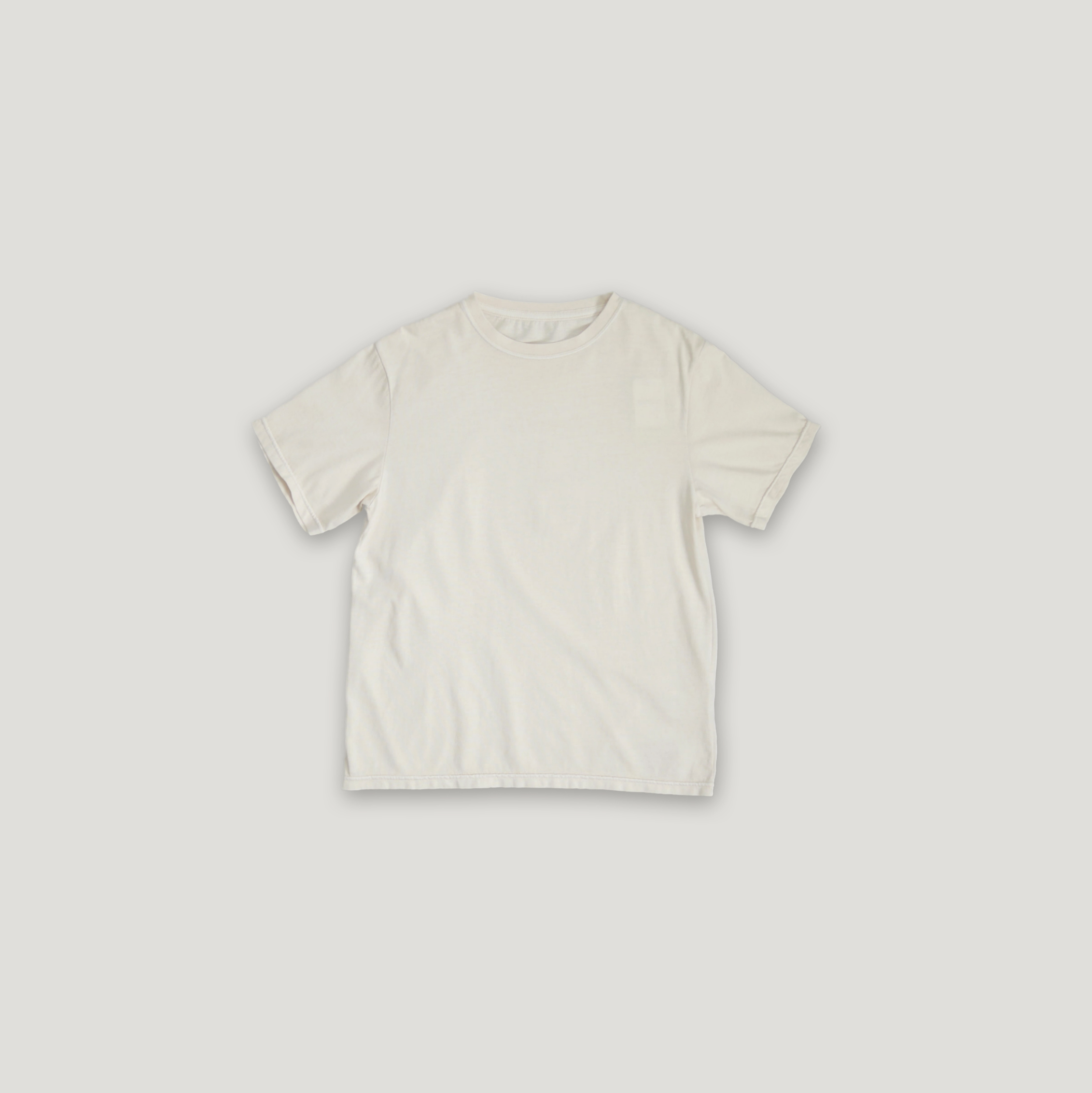 J.P.L. 圓領顏料染棉Tee ╭ 3色 ╮