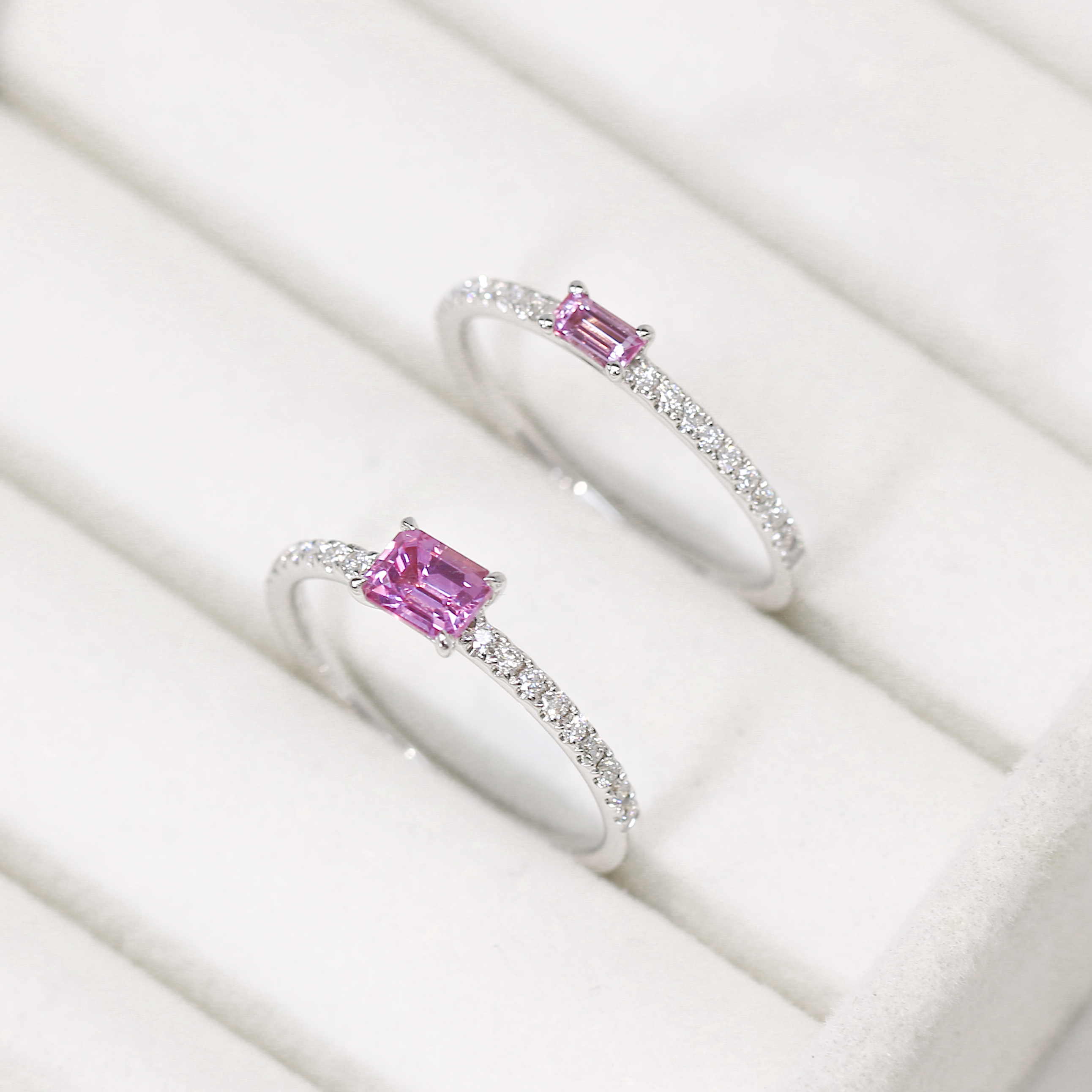 【現貨】Pink Dream 粉紅藍寶石戒指