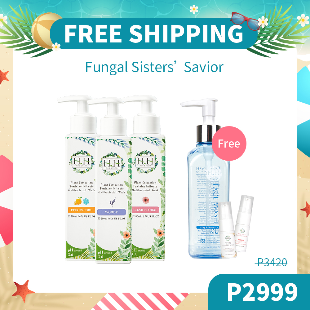 【No.1】HH PlantExtraction Feminine Antibacterial Wash x3