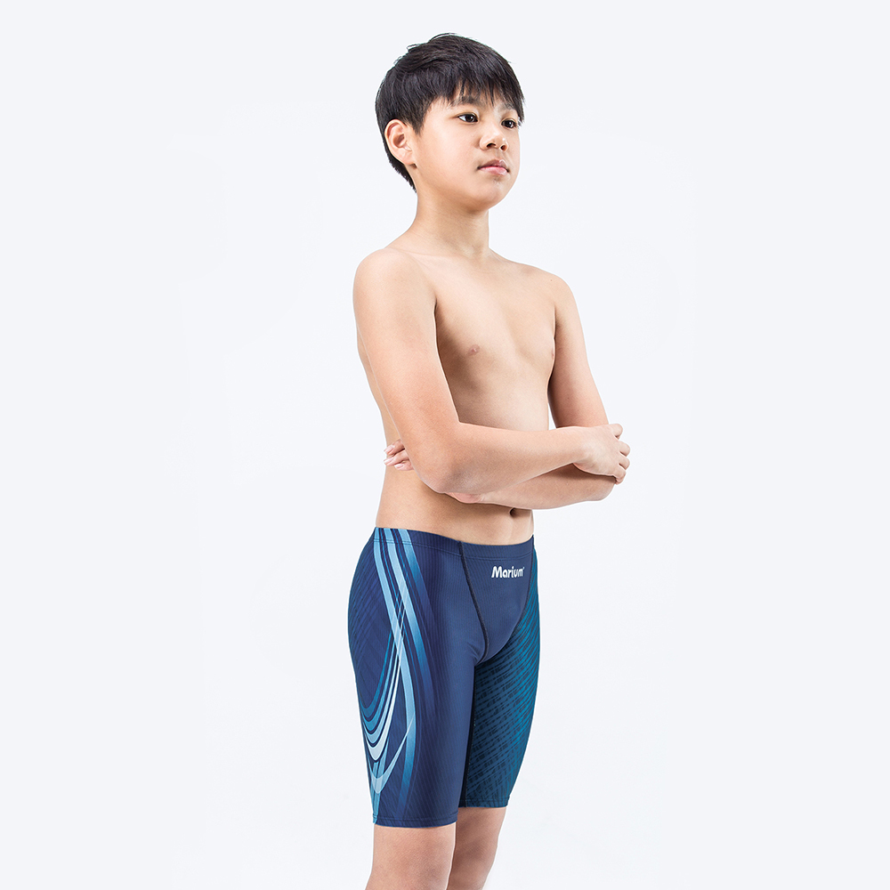 MAR-24123J 小男競賽馬褲 - 鯊鱗