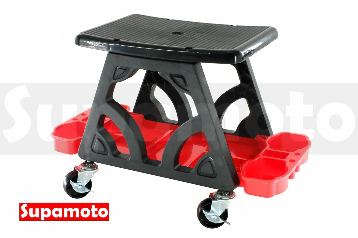 -Supamoto- 汽車 機車 美容 工作凳 滑輪 維修 打蠟 拋光 貼膜 施工 收納  洗車 腳凳 多功能
