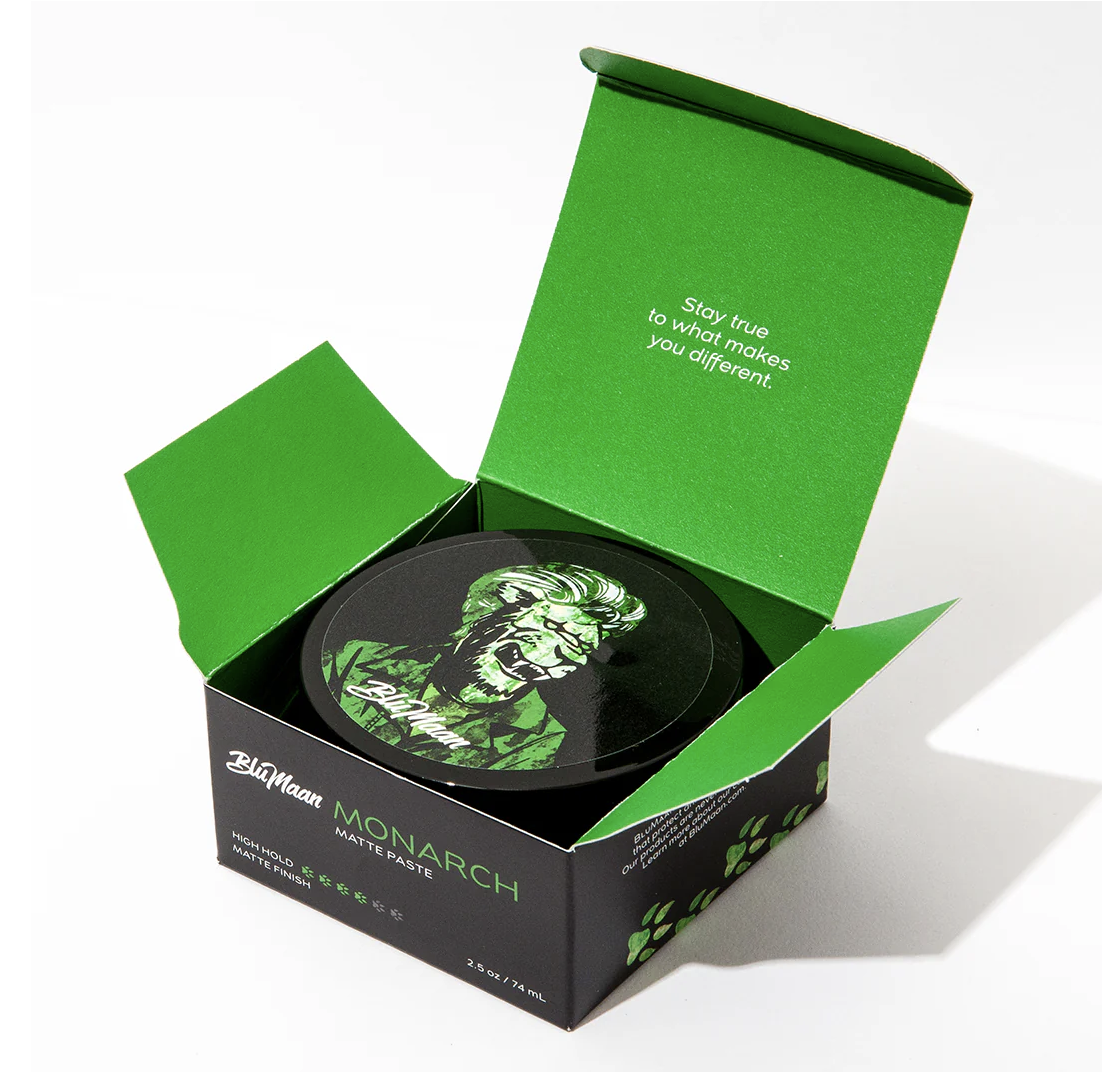 BluMaan MONARCH Matte Paste 極輕身高層次髮泥