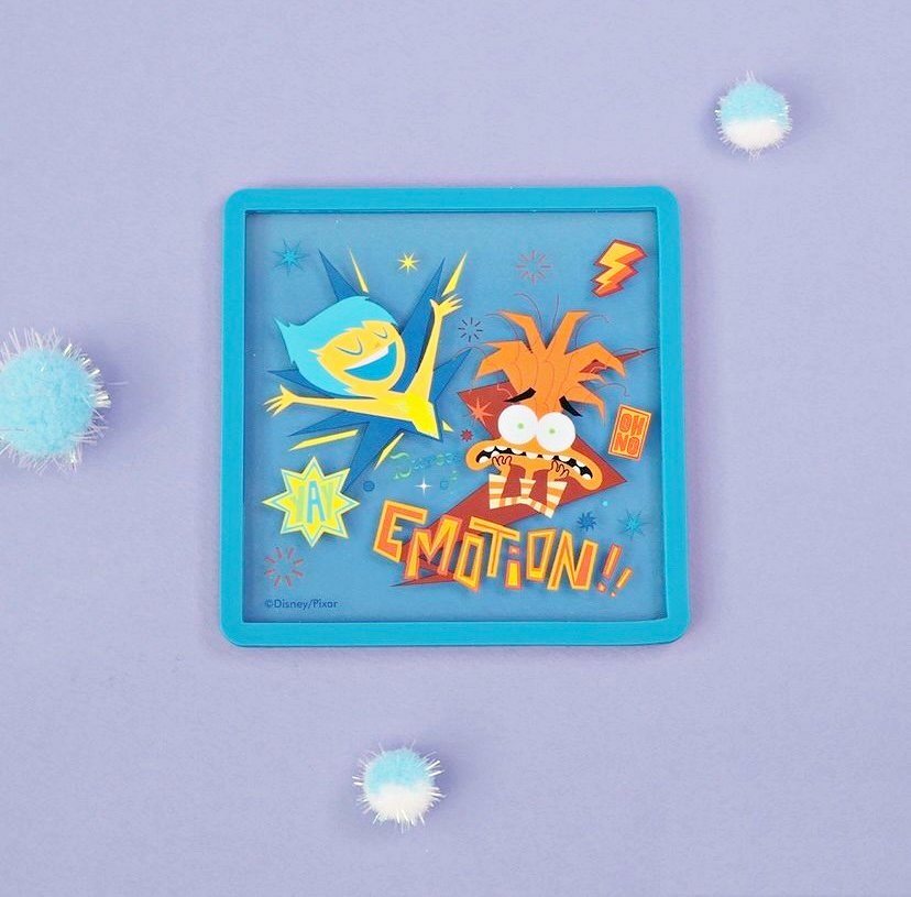 迪士尼 玩轉腦朋友2  杯墊