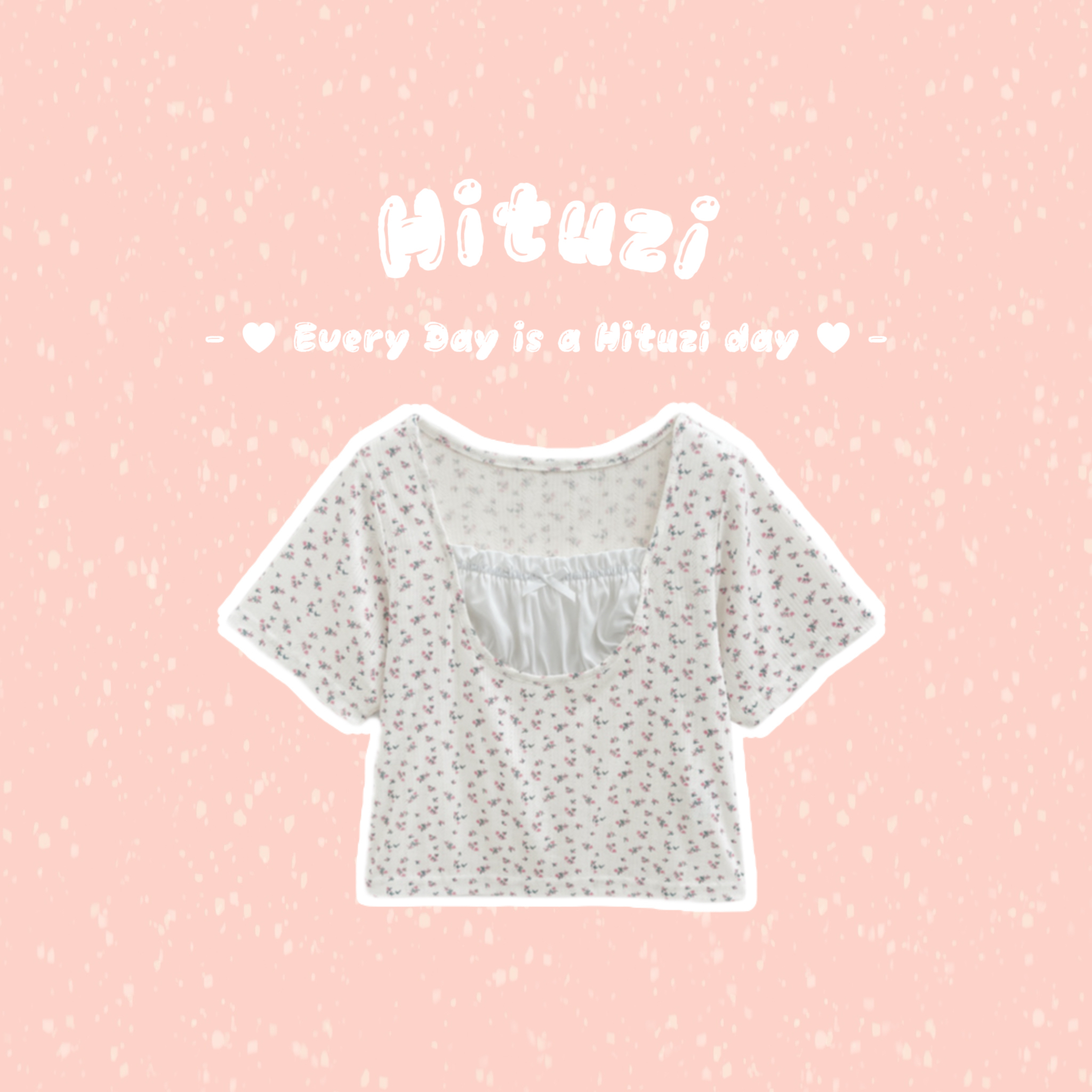 碎花洋娃娃上衣