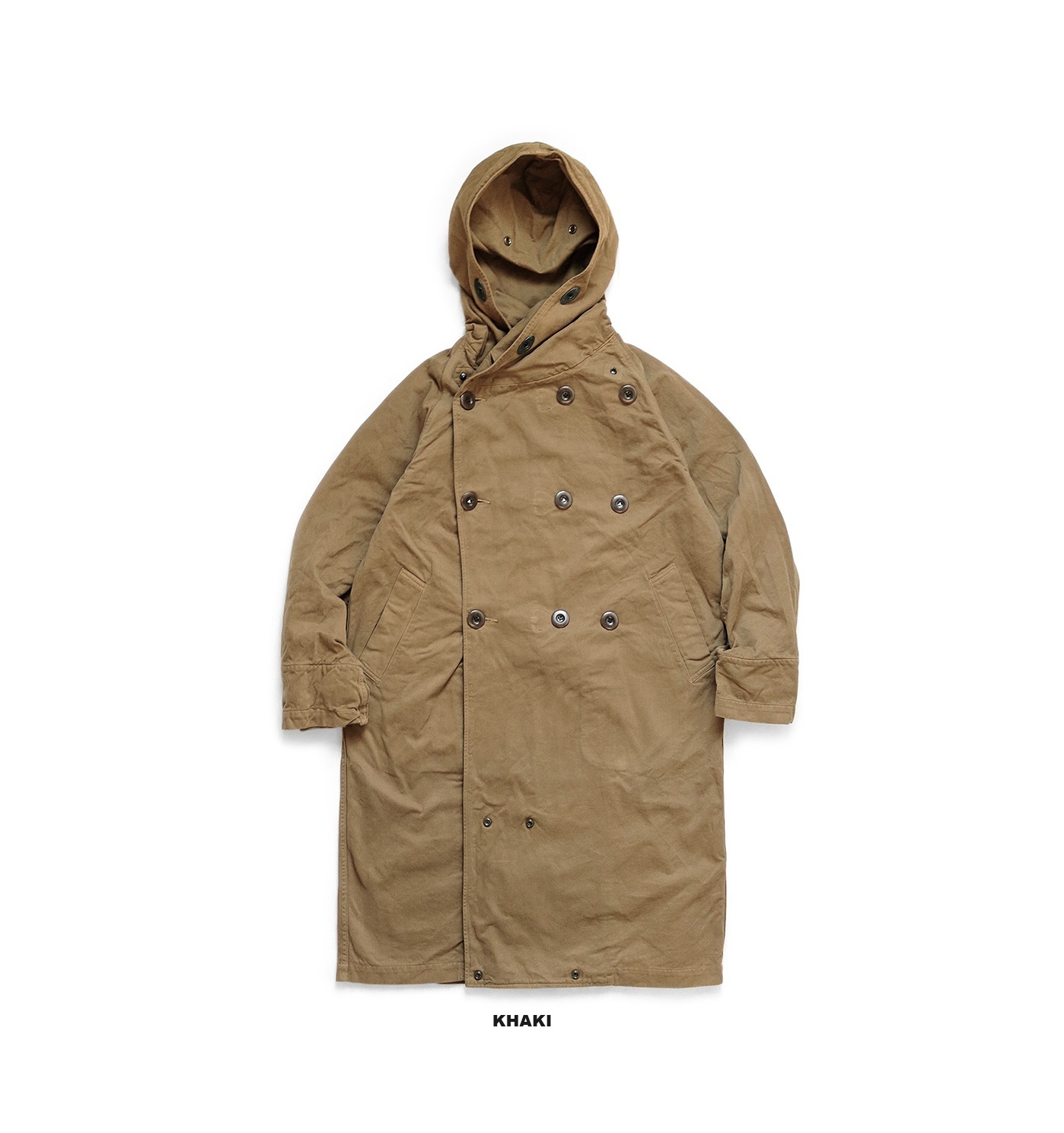 KAPITAL KATSURAGI RAISED TALL TRI-P LONG COAT - PRE ORDER ITEM (預訂中)