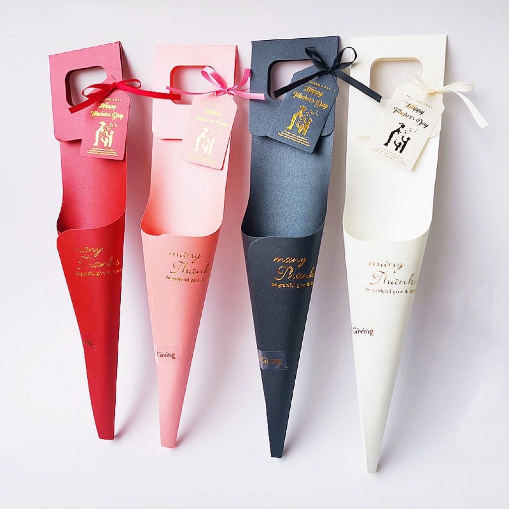 單隻手提花盒(五入)