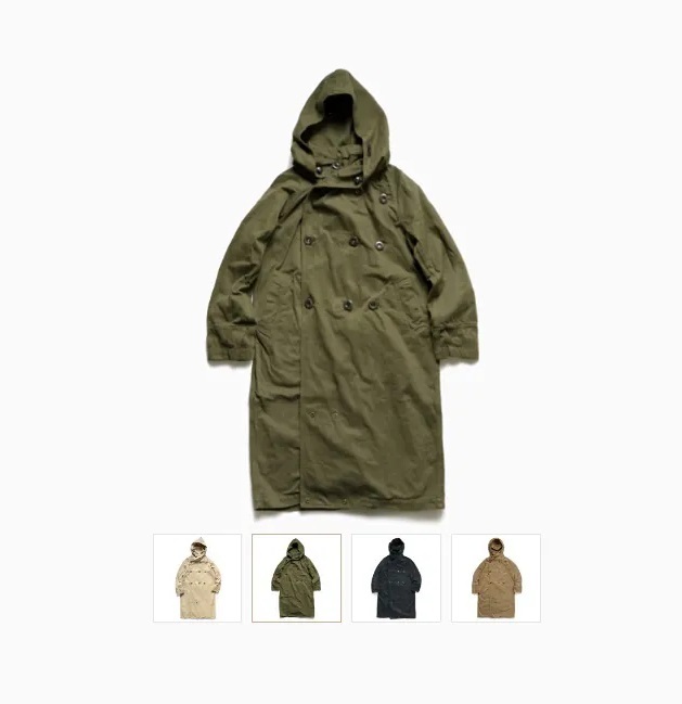 KAPITAL KATSURAGI RAISED TALL TRI-P LONG COAT - PRE ORDER ITEM (預訂中)