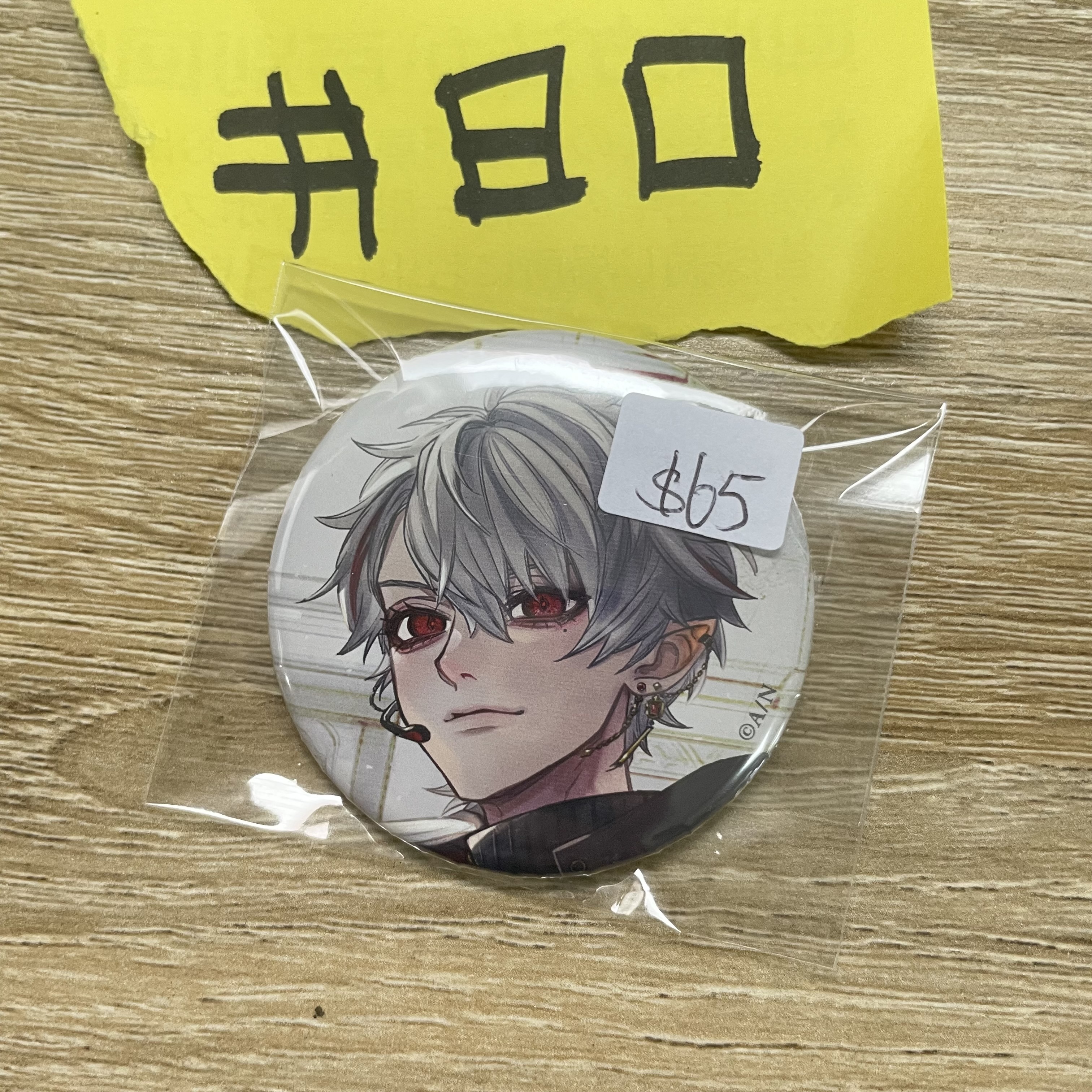 彩虹社  葛葉 襟章 JP  #80