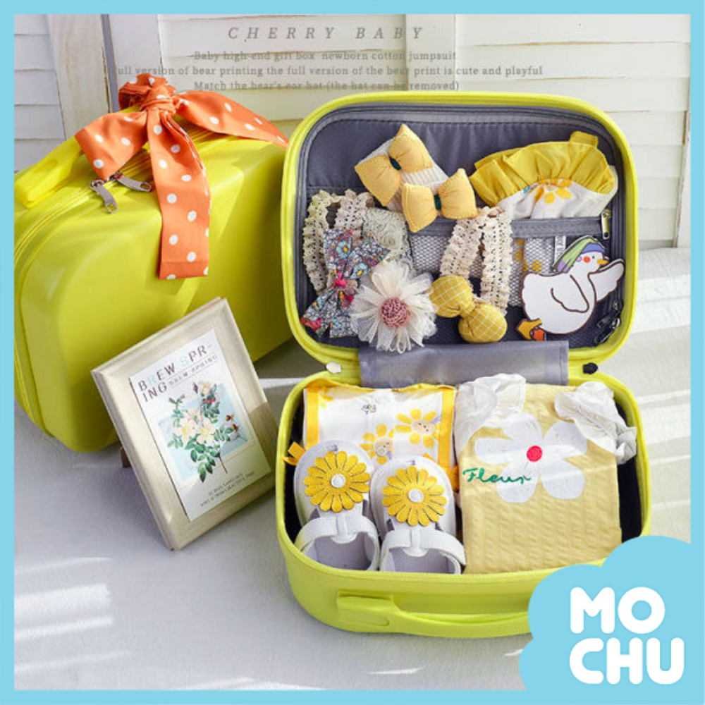 夏日陽光寶寶手提箱禮盒