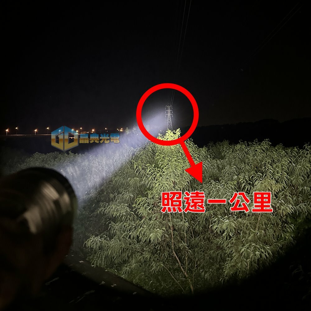 K80 強光LED手電筒 晶典光電