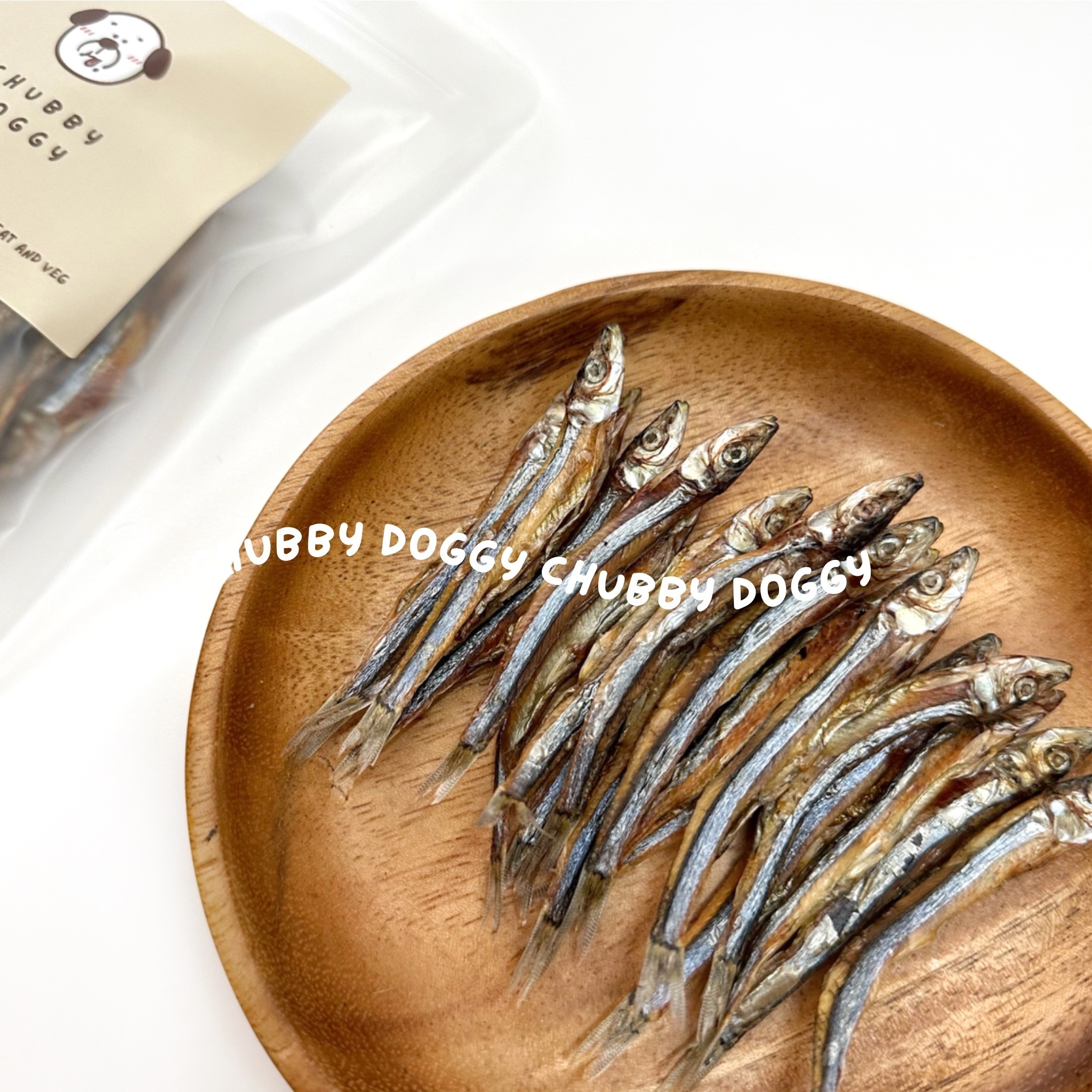 無鹽丁香魚｜犬貓の日式下酒菜