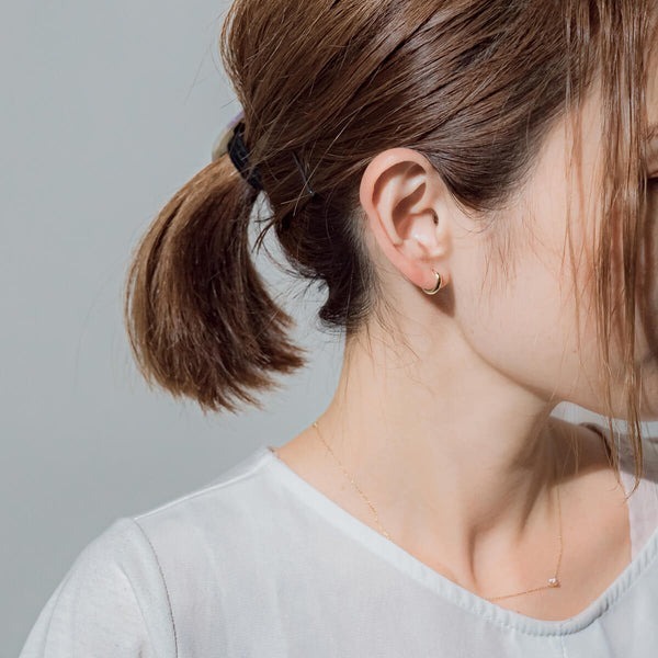 【me.luxe】SV簡單圓環耳環