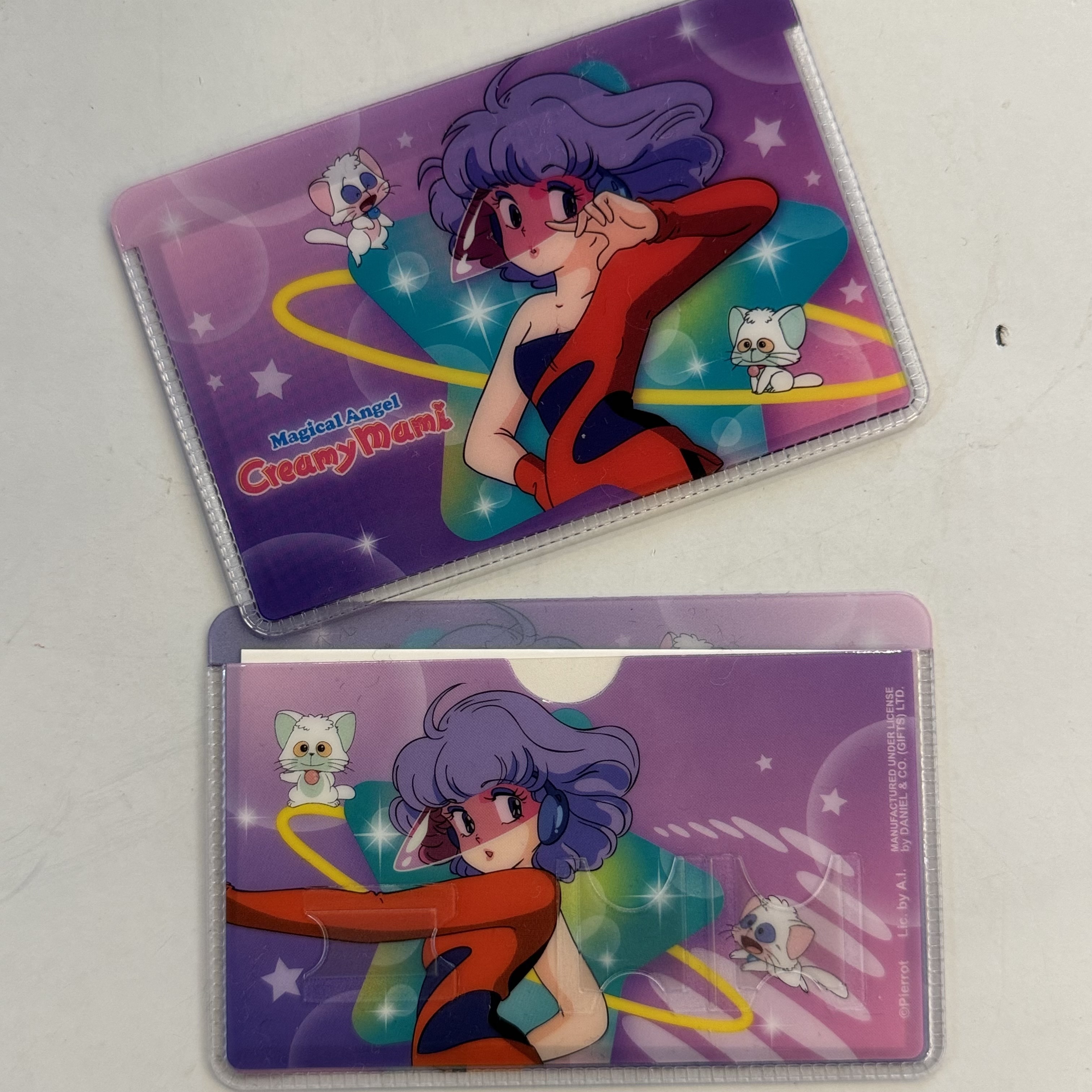 我係小忌廉單層多用途咭套（紫色）