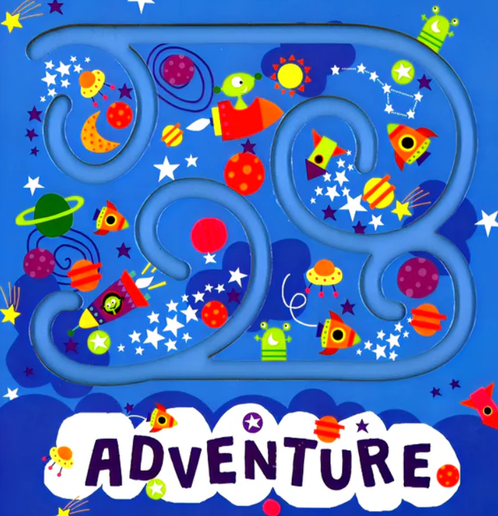 Adventure Trace The Track Book