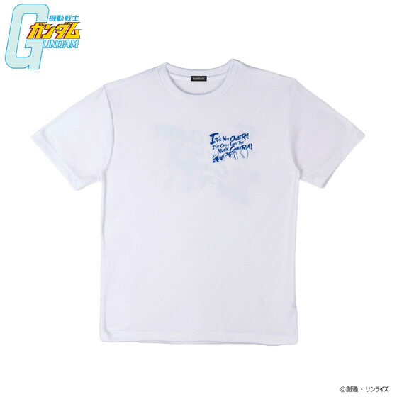 214576 Pbandai 2024/8月 機動戦士ガンダム 応援セリフシリーズ ライトTシャツ まだだ、たかがメインカメラがやられただけだ