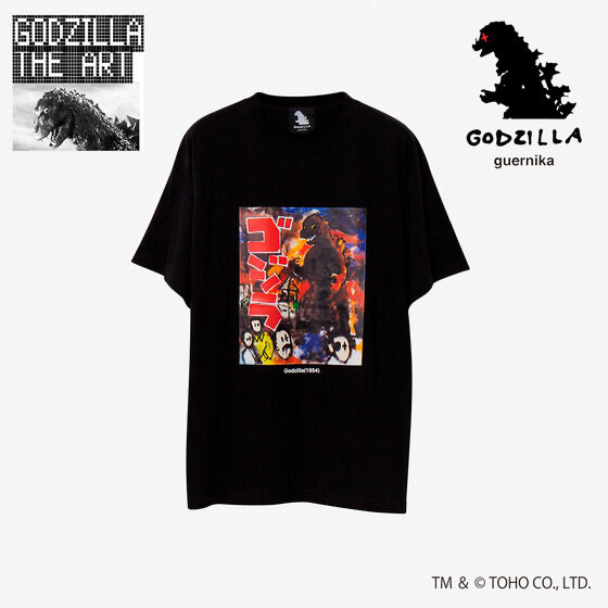 214600 Pbandai 預訂2024/9月 【guernika】Print T shirt (Godzilla)