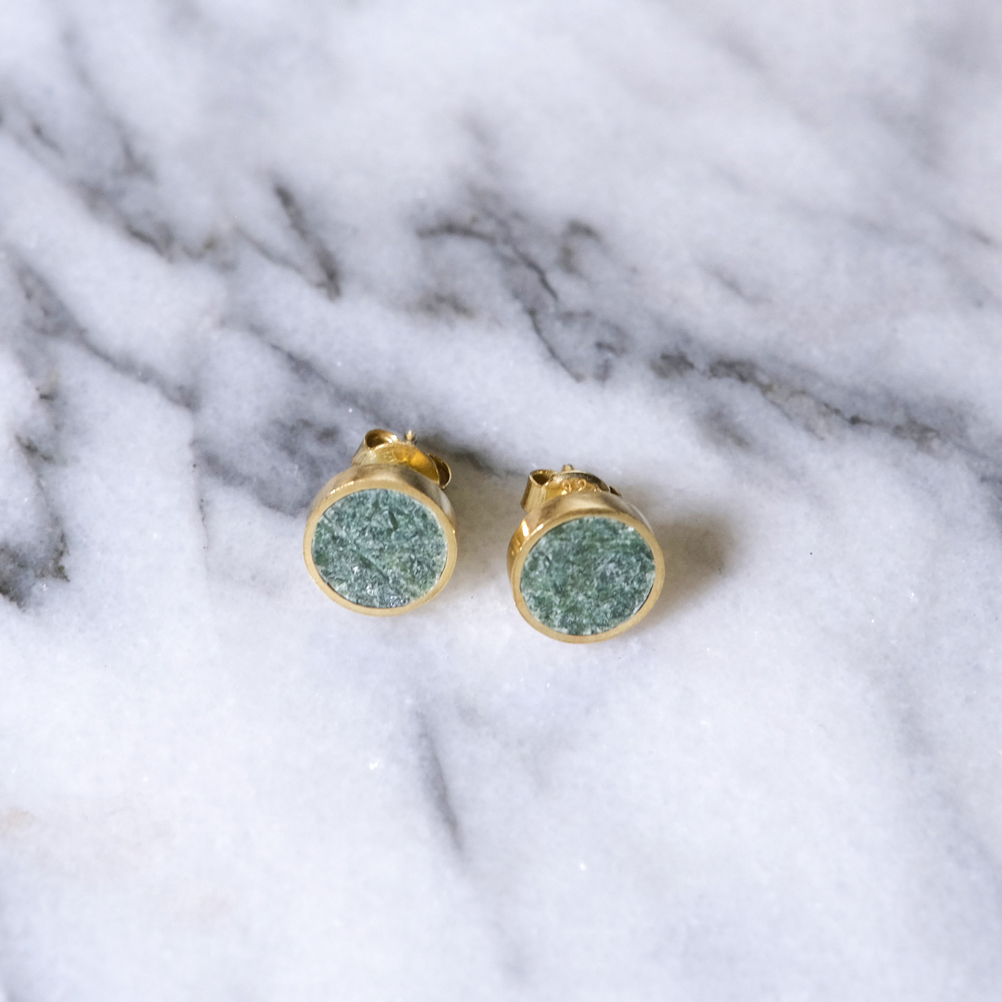 伊斯蘭金工｜Mah 綠松石耳環｜阿富汗