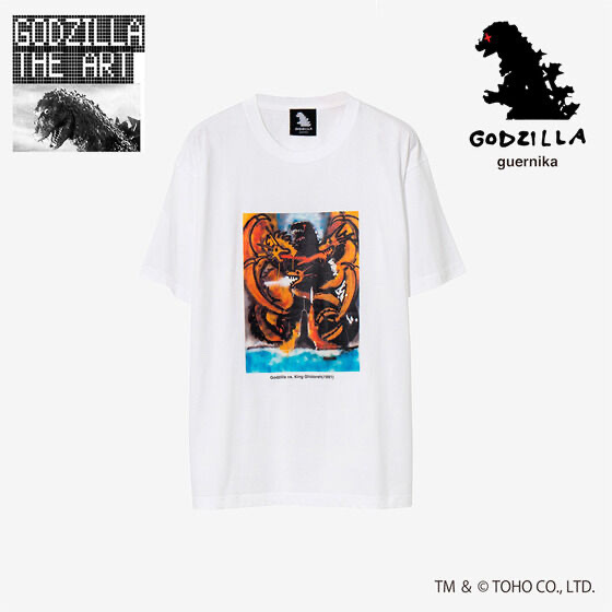 214601 Pbandai 預訂2024/9月 【guernika】Print T shirt (King Ghidorah)