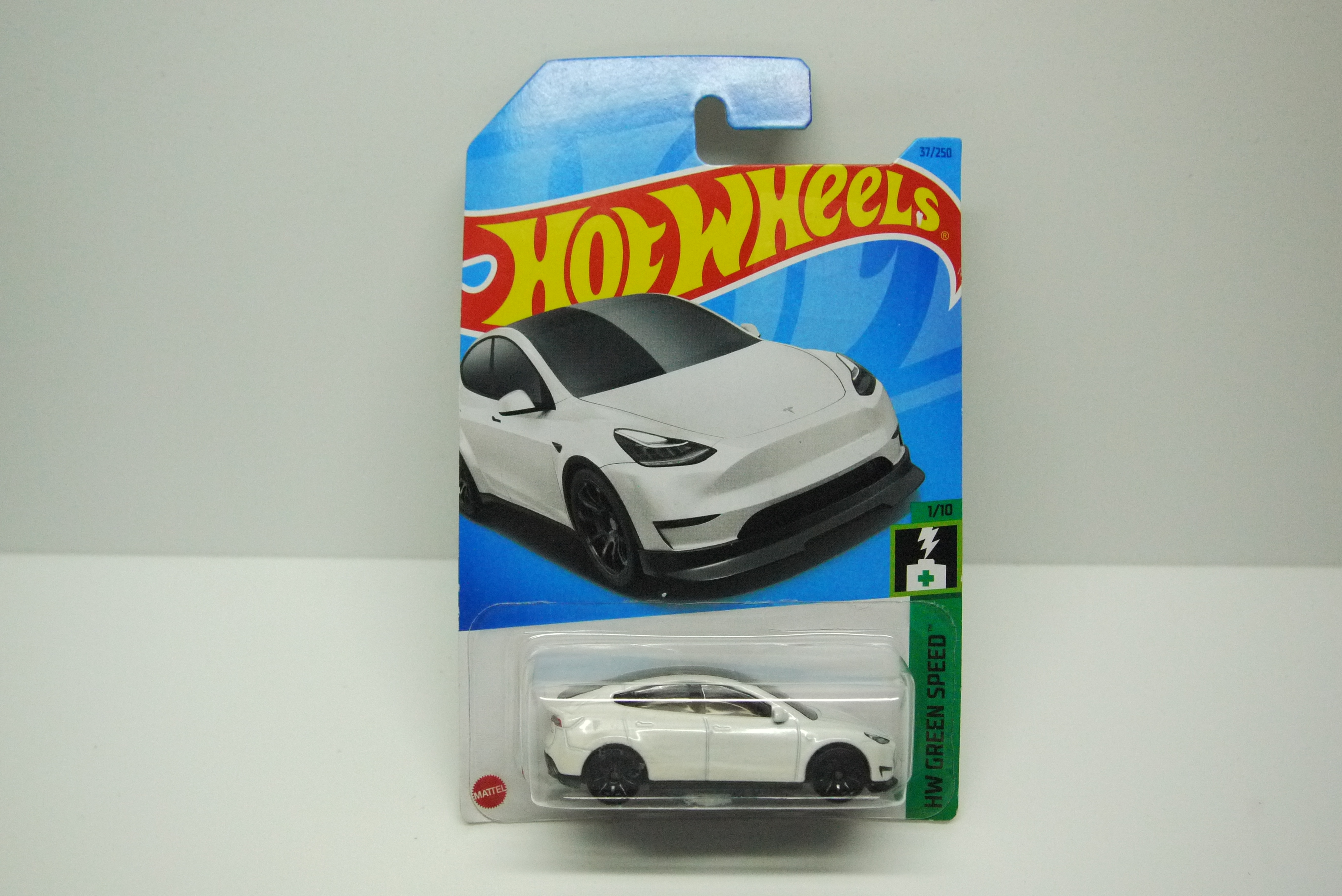 Hot Wheels Tesla Model Y White