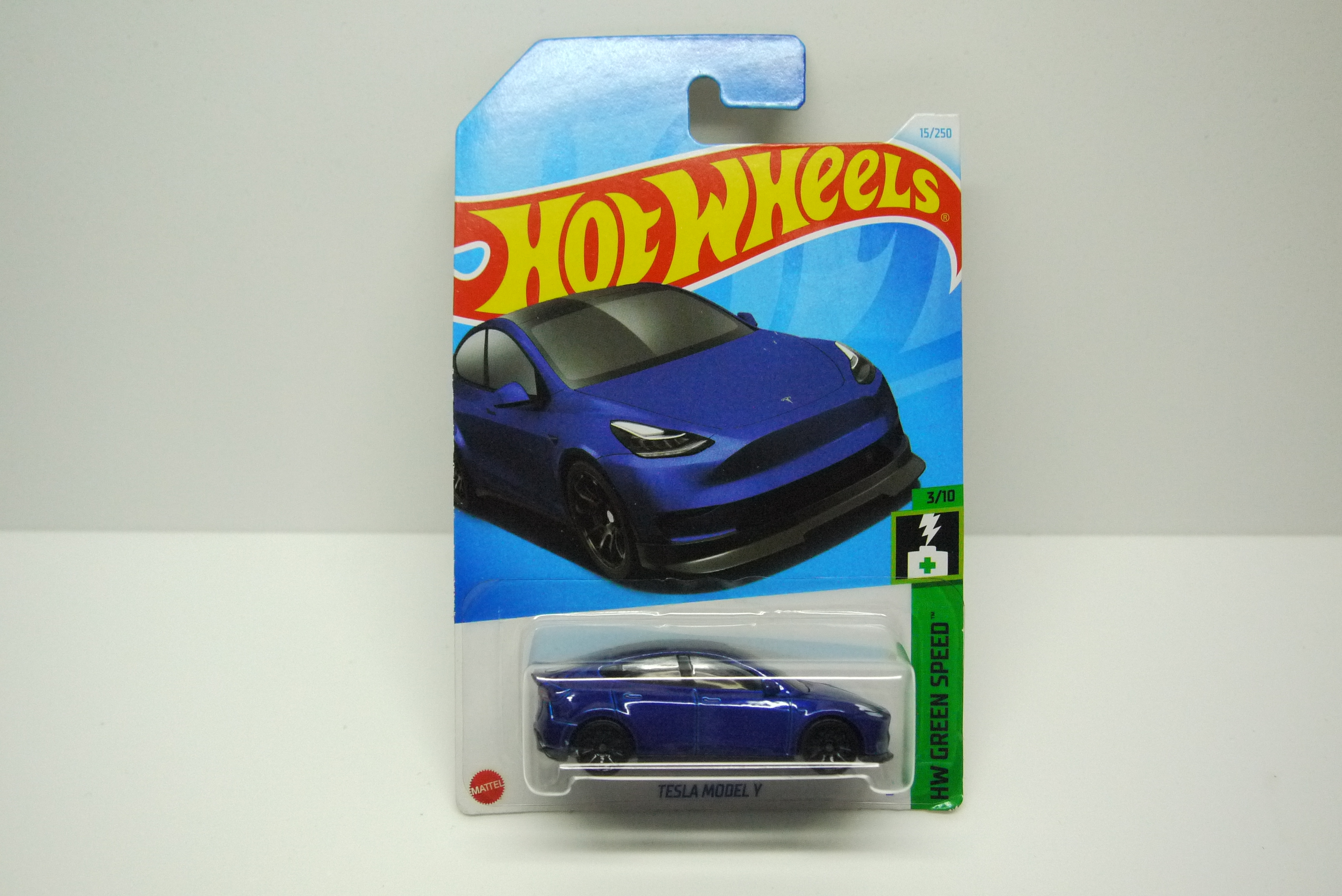 Hot Wheels Tesla Model Y Blue