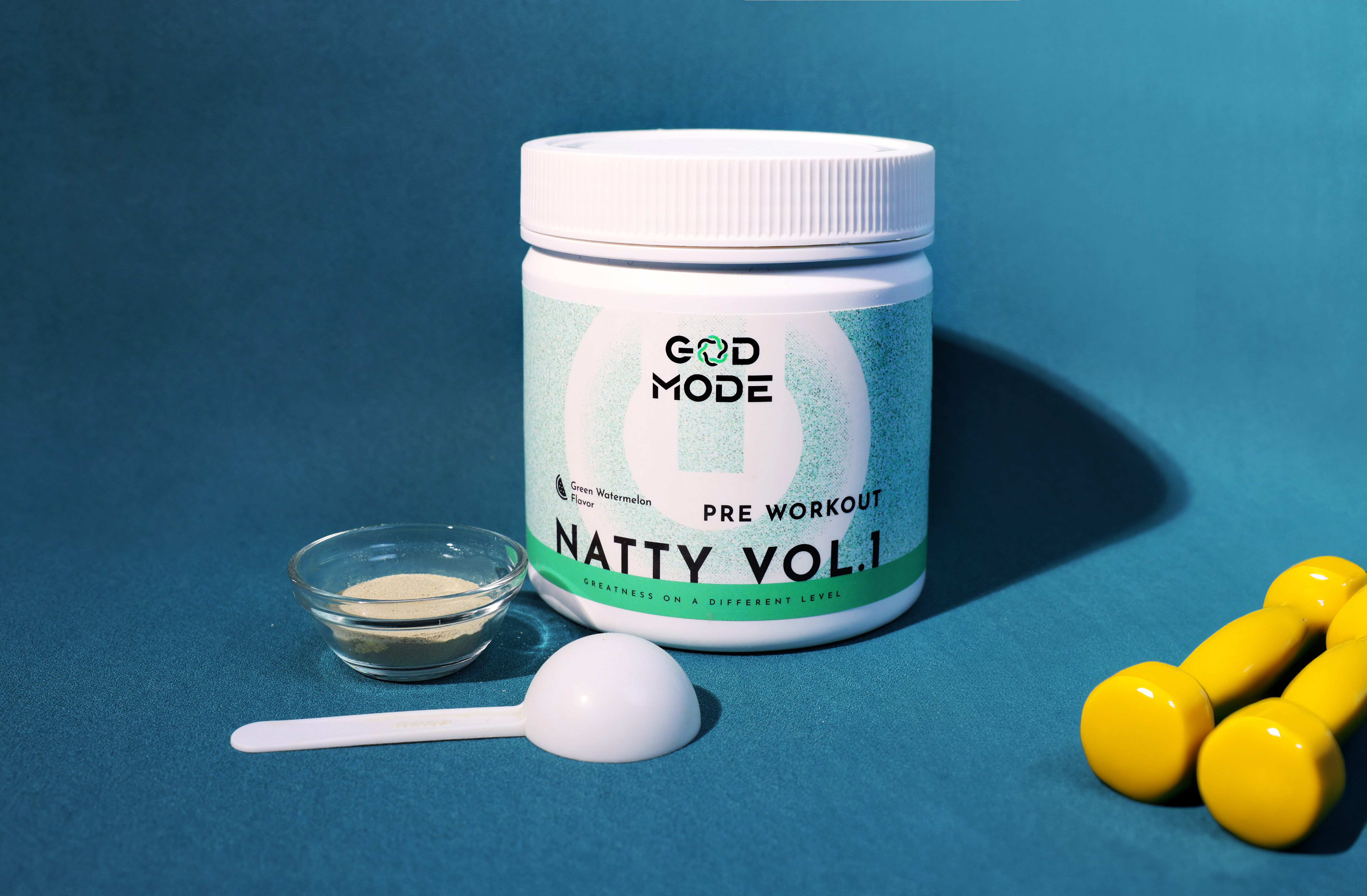 GOD MODE 「PRE WORKOUT 」訓前能量補給飲-小綠西瓜風味