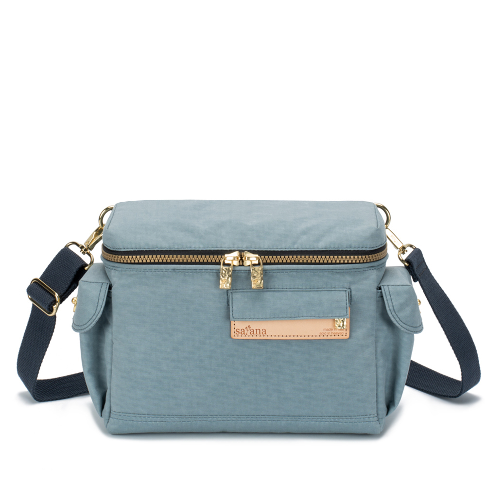 Soldier 趣淘異想斜背包-石灰藍