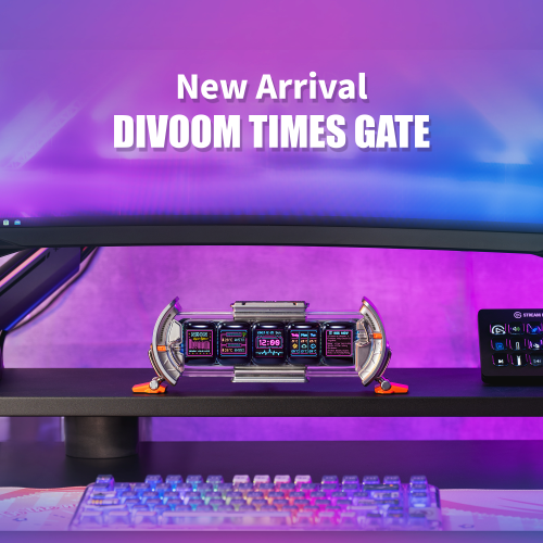Divoom Times Gate | Pixel Art Informative Display
