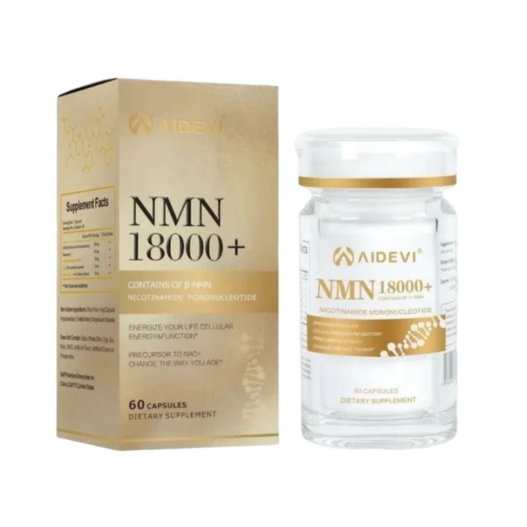 AIDEVI NMN 18000 + Plus + PQQ 逆齡補充劑 60粒 【香港行貨】美國製造 有防偽標籤 美肌美白 抗衰老NMN