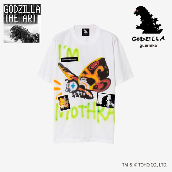 214605 Pbandai 預訂2024/9月 【guernika】Paint T shirt (Mothra)