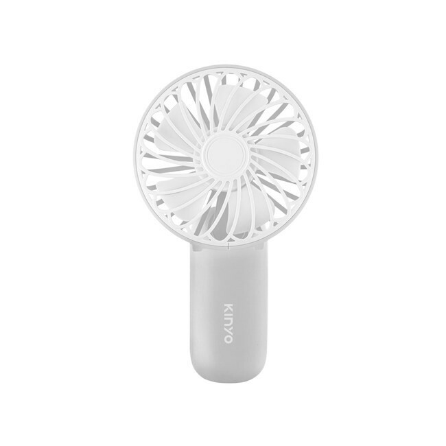 【KINYO】手持折疊充電風扇 (UF-2066)