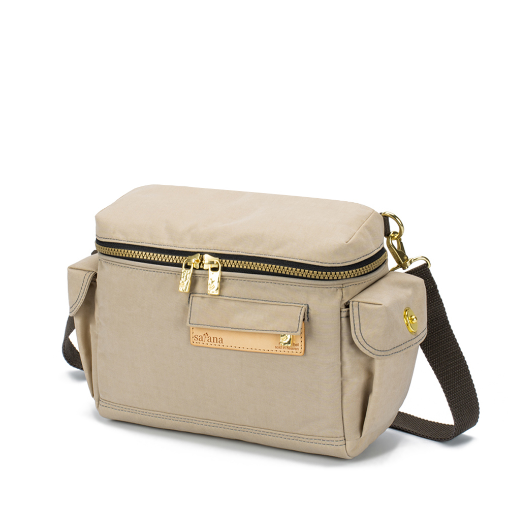 Soldier 趣淘異想斜背包-奶茶色