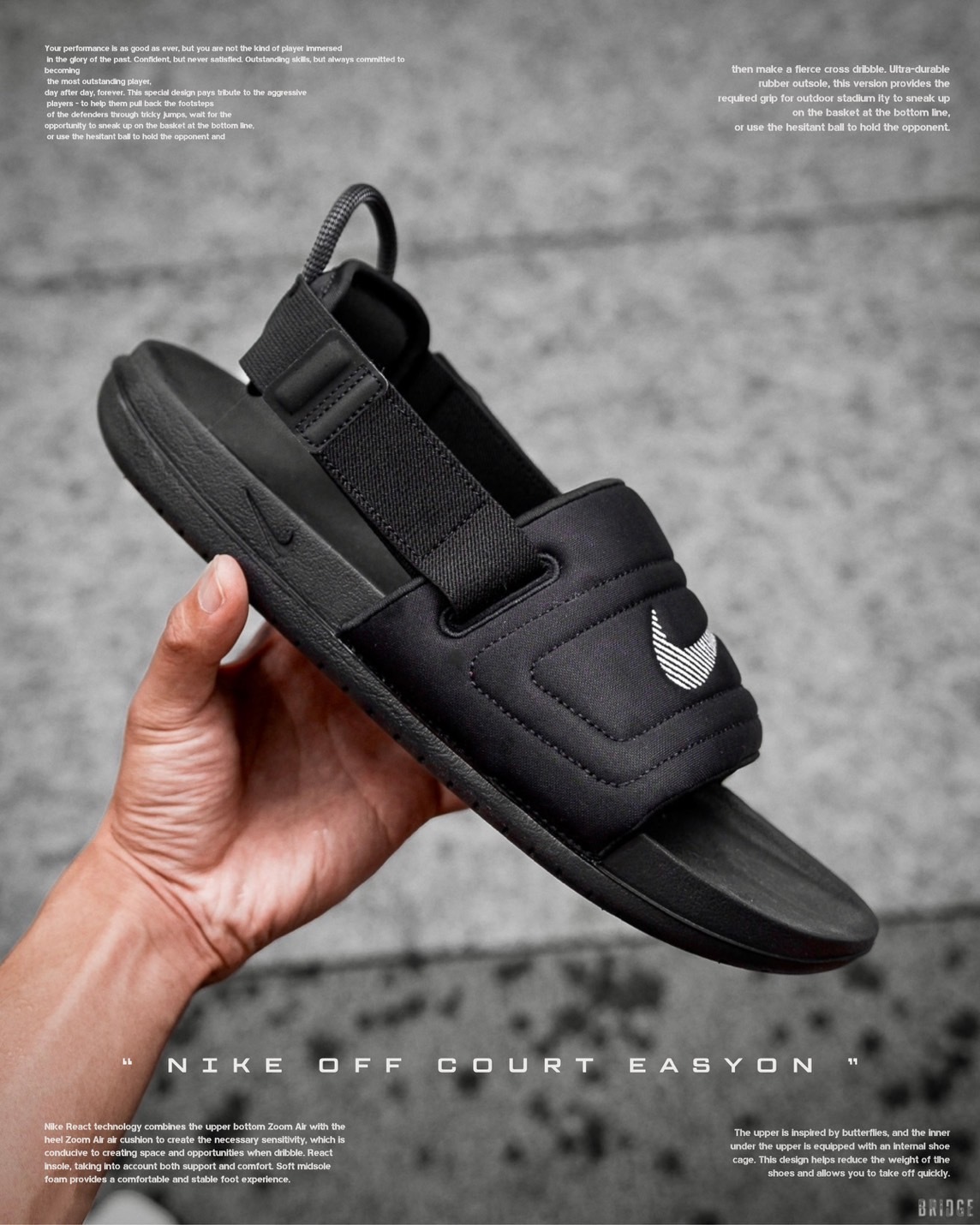 NIKE 可拆式 舒適涼拖鞋