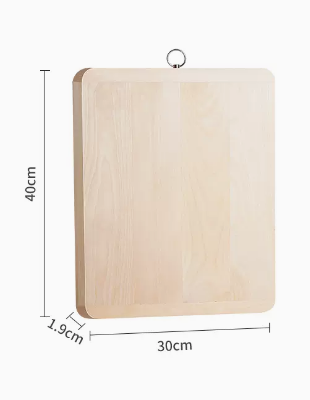熱推家用實木切菜板(尺寸:40*30*1.9CM)