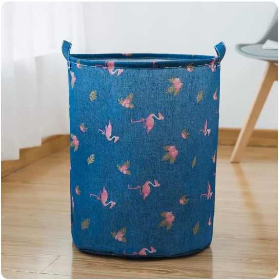 Hot recommended household clothes storage basket, shelf, storage rack (medium round flying crane)