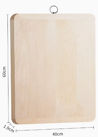 熱推家用實木切菜板(尺寸:60*40*1.9CM)