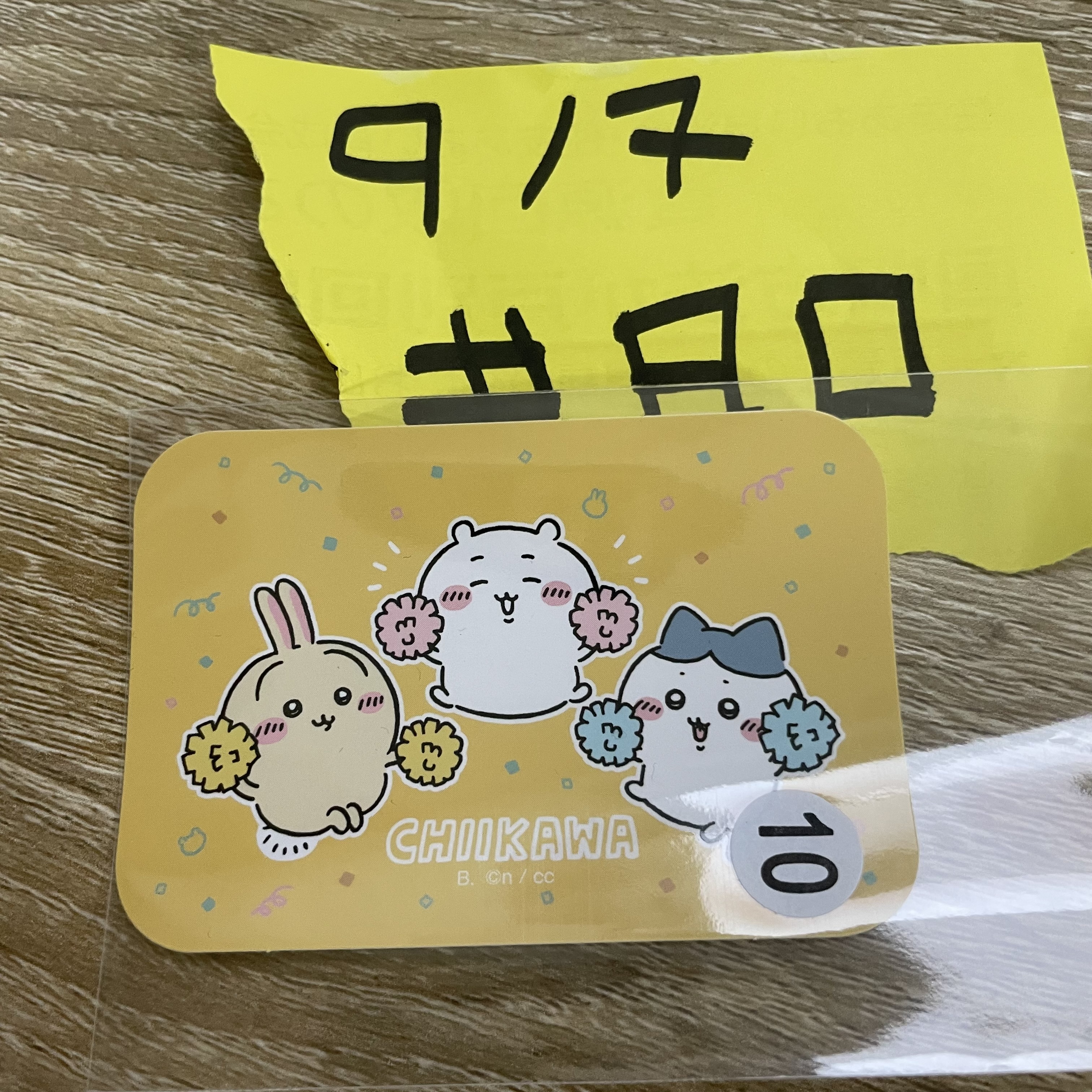 CHIIKAWA   貼紙#80