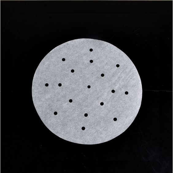 Hot push disposable round steamer paper (500 sheets) (Specification: 10.5 inches diameter 26.7CM)