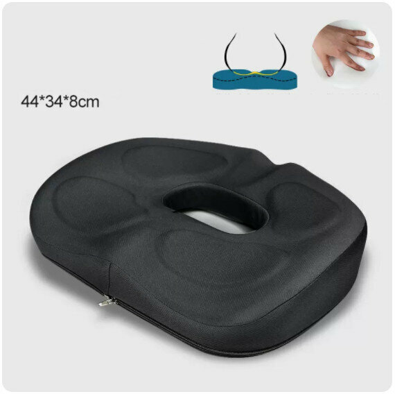 Hot Recommended Memory Foam Seat Cushion [Fifth Generation Upgraded Model Black]