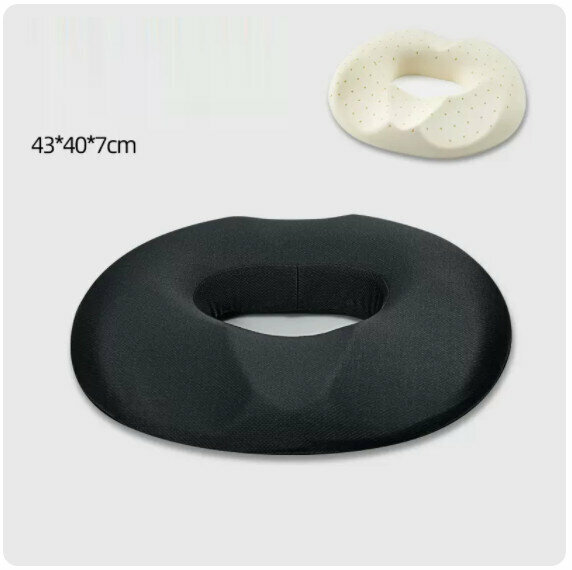 Hot recommended memory foam seat cushion [latex style breathable mesh black]