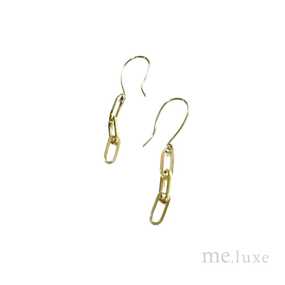 【me.luxe】K10戀鍊耳環