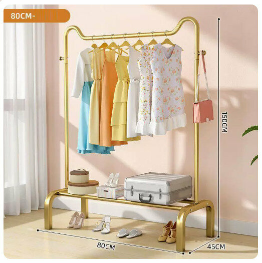 New clothes drying rack [80cm cat ears-Glory Gold]