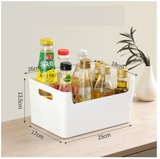 New large-capacity storage box (ivory white large)