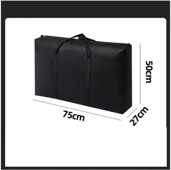 New Large Capacity Organizing and Storage Bag (Premium Black-105L)