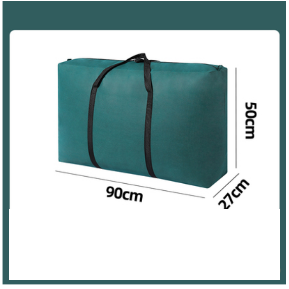 New large capacity storage bag (pink green-125L)