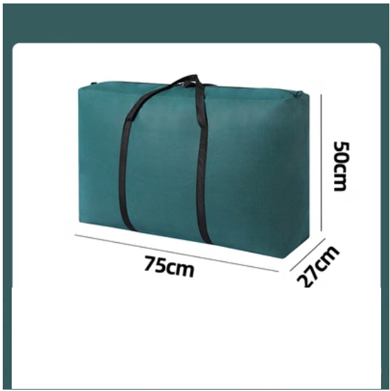 New large capacity storage bag (pink green-105L)