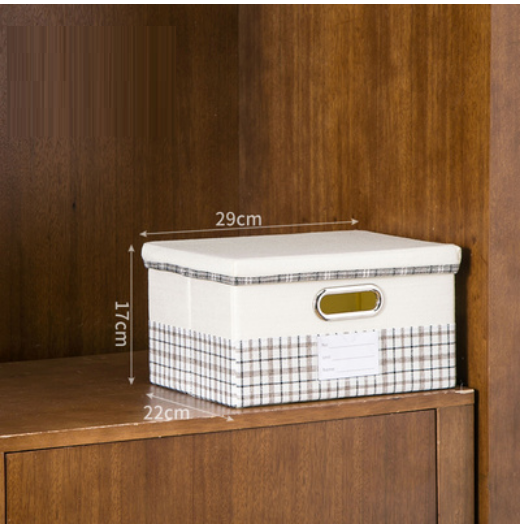 Hot Selling Drawer Clothing Organizer (Small Beige Grid [With Cover])
