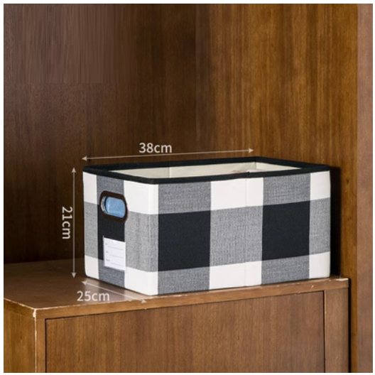 Hot-selling drawer-type clothing organizer (medium black grid [without lid])