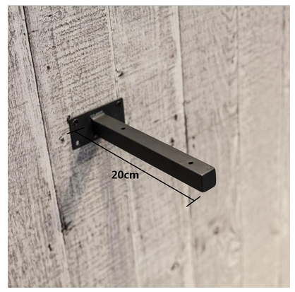 Hot selling iron one-word partition support frame (depth 20CM)