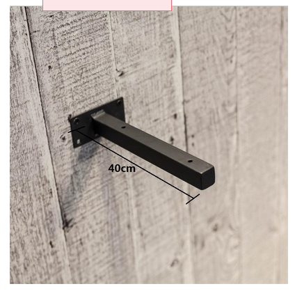 Hot selling iron one-word partition support frame (depth 40CM)
