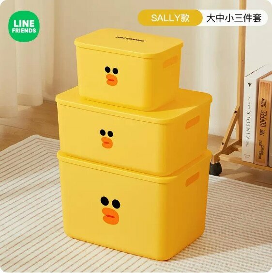 Hot selling plastic storage box for household use (SALLY square-thickened upgraded combination model)